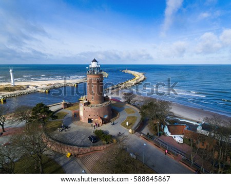 Similar – Foto Bild Leuchtturm Kolobrzeg Polen