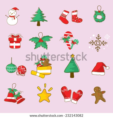 Christmas Vector - 232143082 : Shutterstock