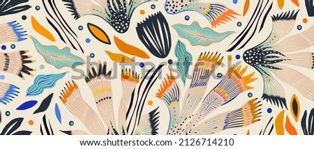 Similar – Image, Stock Photo Indian Summer Style Plant