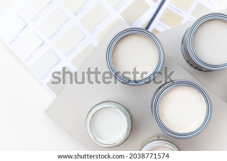 Similar – Image, Stock Photo Choosing wall paints can