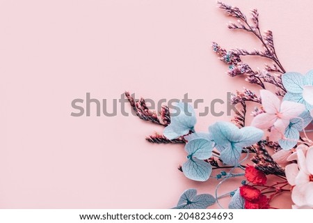 Similar – Image, Stock Photo Biodegradable confetti from real dried flowers