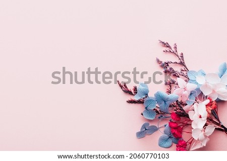 Similar – Image, Stock Photo Biodegradable confetti from real dried flowers