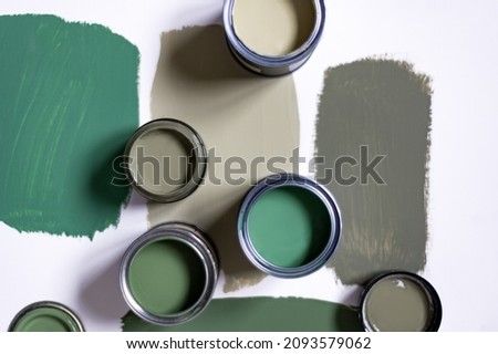 Similar – Image, Stock Photo Choosing wall paints can