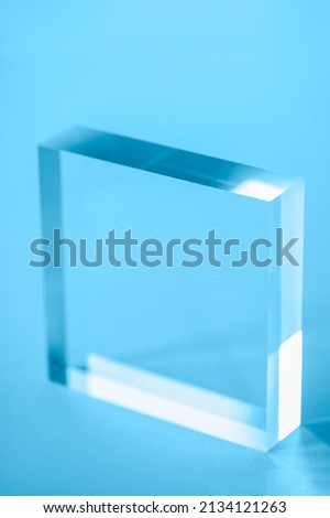 Similar – Image, Stock Photo Acrylic Solid Display Block