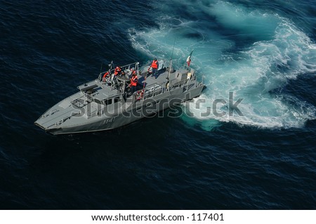 Military boat