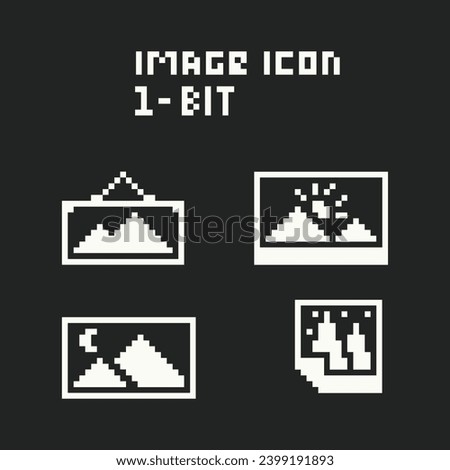 this is image icon use one bit style in pixel art with white color and black background ,this item good for presentations,stickers, icons, t shirt design,game asset,logo and your project.