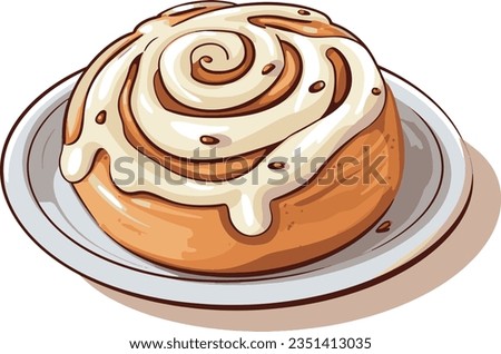 Cinnamon roll engraving style, Basic simple Minimalist vector SVG logo graphic, isolated on white background, children's coloring page, outline art, thick crisp lines, black and wh