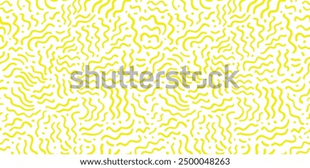 Abstract ramen noodle vector seamless pattern. Italian pasta background. Simple Asian ramen banner. Macaroni, spaghetti, macaroni or instant noodles bg. Fun modern funky cooking design for print, web