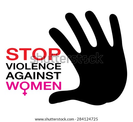 Stop Violence Against Women, Illustration Vector - 284124725 : Shutterstock