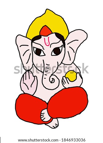 Featured image of post Standing Ganesha Drawing For Kids
