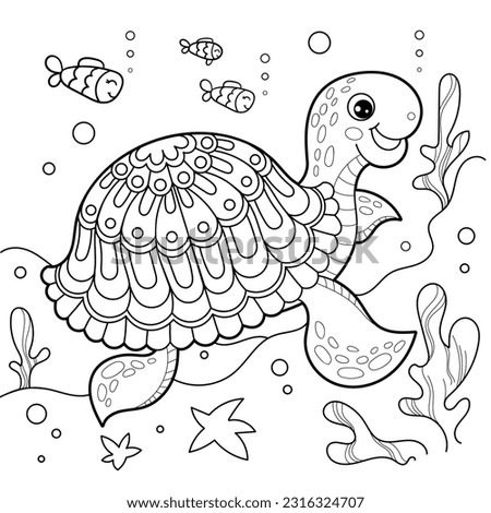 Sea Turtle Drawing Color | Free download on ClipArtMag