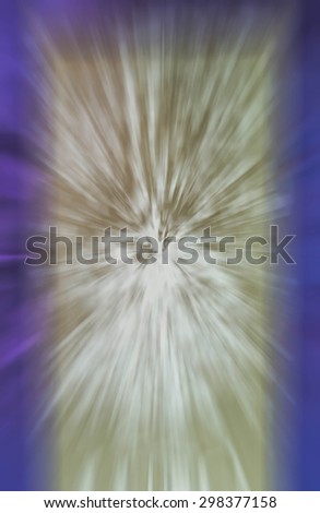 Abstract motion blurred rectangle painting board