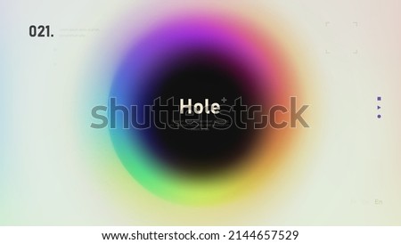 Trendy RGB spectrum sphere. Ambient wallpaper design for modern website and advertising.