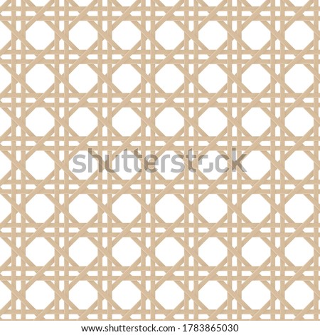 Cane webbing illustration vector pattern Photo stock © 