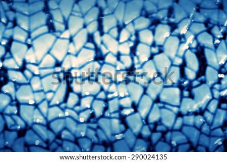 Blur Cracks in the glass / Blur glass broken / Blur cracked glass patterns are beautiful .
