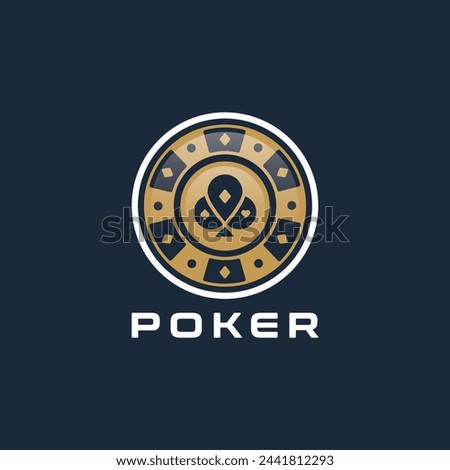 Discover unique poker logo designs with a modern twist, incorporating spades, hearts, diamonds, and clubs. Perfect for your gambling or gaming brand