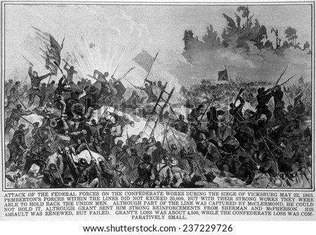 The Battle of Vicksburg, from The New York Times, May 22, 1863.