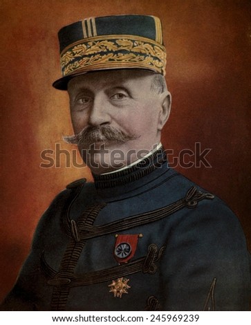 General Ferdinand Foch, Commander of the French Armies of the North in the last 18 months of WWI.