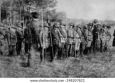 Training German boys for army during WW1. 1914-18.