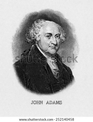 US Presidents. US President John Adams.