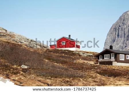 Similar – Foto Bild Rote Holzhütte auf der Insel Åstol in Schweden