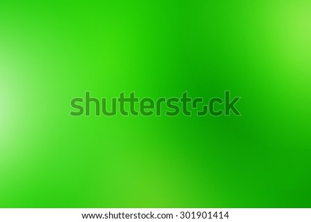 Abstract green gradient blur background.