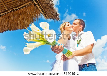 wedding on a beach, bali