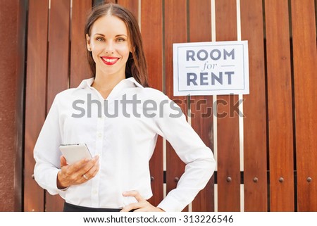 house owner in front of \