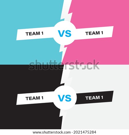 Smartphone battle icon, 1 team vs 2 team. Vector illustration eps 10