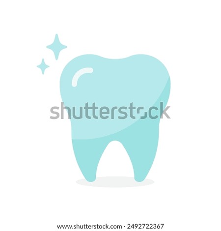 Teeth icon. Tooth icon. Clean teeth.