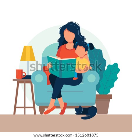 Support Reading Mobile Public Library Parent And Child Reading Clipart Stunning Free Transparent Png Clipart Images Free Download