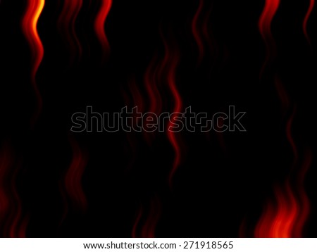 Abstract black and red background with wave and motion blur effect