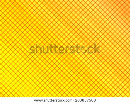 Abstract yellow and orange grids background