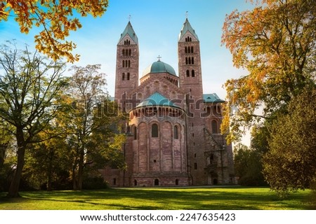 Image, Stock Photo Speyer city Dome