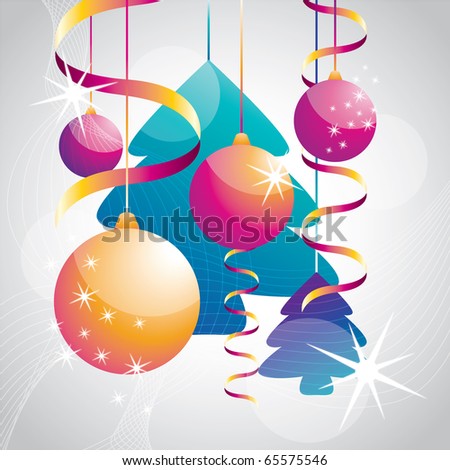 New Year Vector Background - 65575546 : Shutterstock