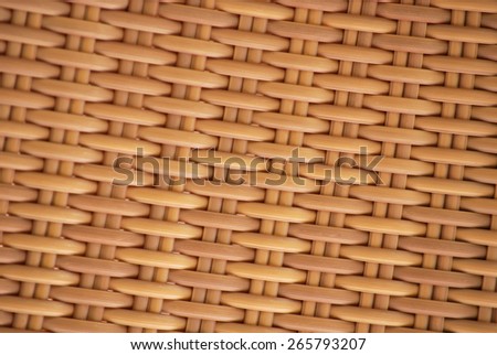 Woven natural color, plastic pattern background texture
