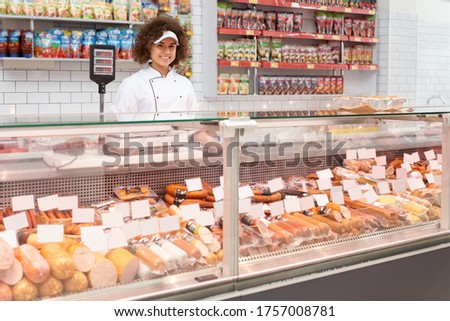 Similar – Image, Stock Photo Wurst in einer Metzgerei