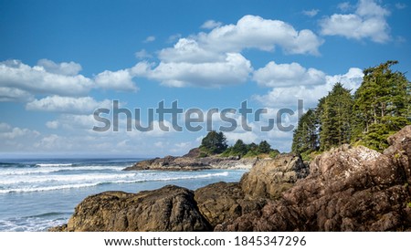 Similar – Image, Stock Photo On the shore of a lake the angler waits for his catch