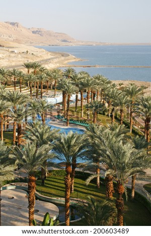 Dead Sea hotel resort