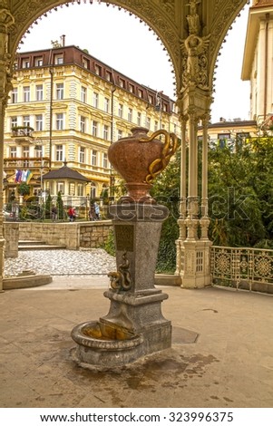 Karlovy Vary Mineral spring \