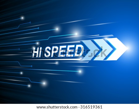 hi-speed network digital.technology abstract background vector 