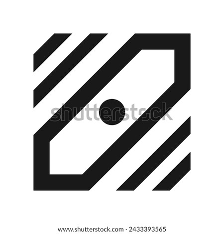 Zimbabwe Pattern Frame Vector Design