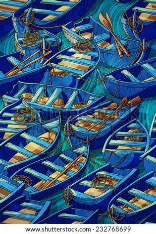 Boat pattern