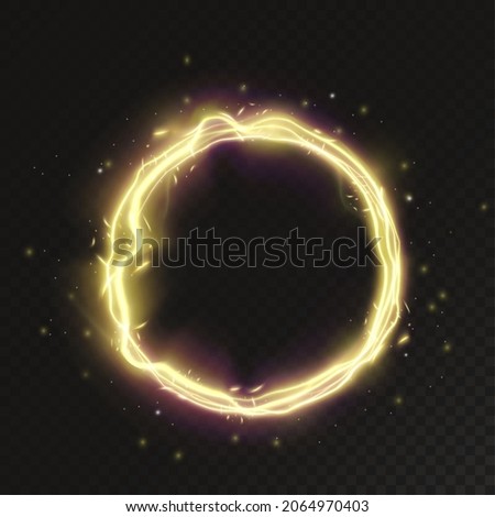 Light golden Twirl. Curve light effect of golden line. Luminous golden circle. PNG Light gold pedistal, podium, platform, table. Vector PNG.