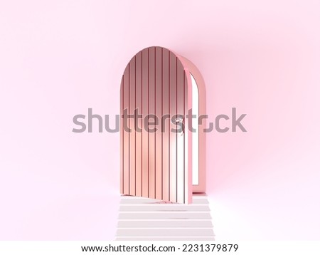 Image, Stock Photo death metal Goal Door Tin