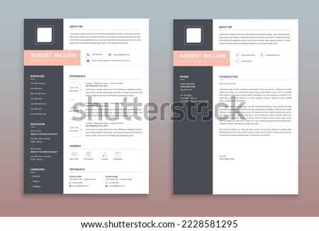 Resume Template | CV Template | Professional Resume Template for Word, Pages, Google Docs,Business