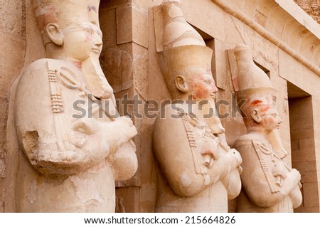 The Mortuary Temple of Queen Hatshepsut, Egypt.