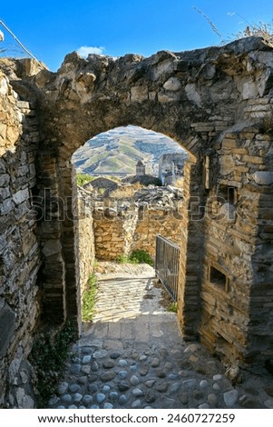 Similar – Image, Stock Photo Country landscape in Basilicata, Italy, at summer