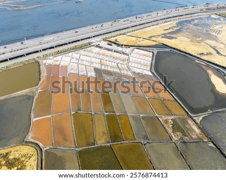 Similar – Image, Stock Photo salt extraction on the île de ré