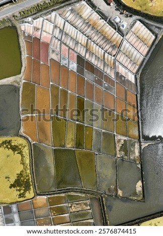 Similar – Image, Stock Photo salt extraction on the île de ré